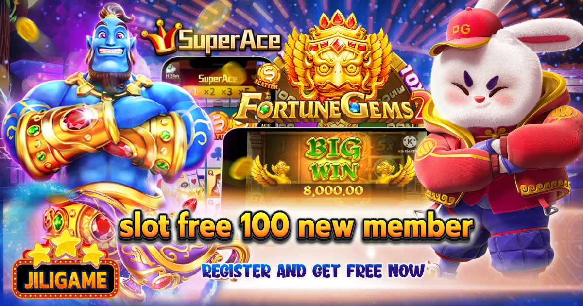 slot free 100 new member